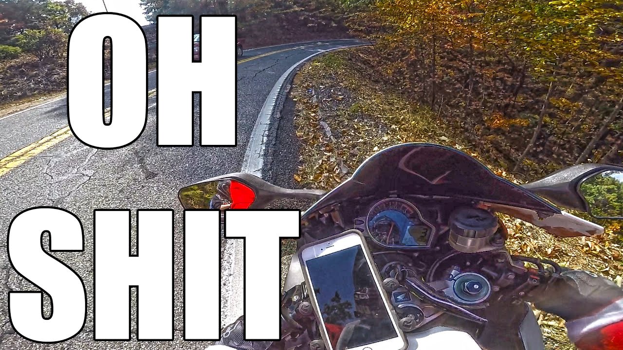 Almost Dropped My Motorcycle Off A Mountain