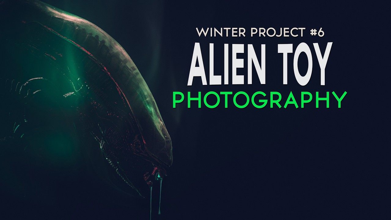 Create Epic Alien Toy Photography with OM-1’s Live ND Filters