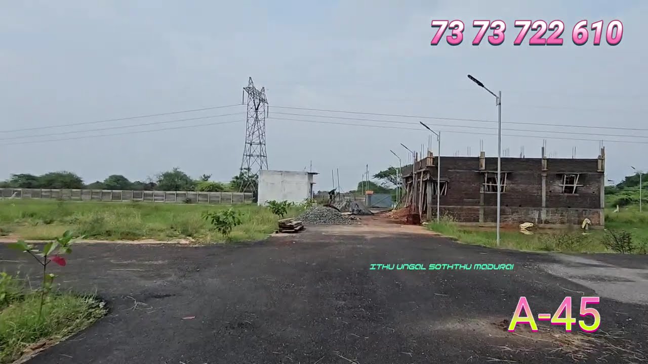 அலங்காநல்லூர் சாலையில் குமாரம் மனைகள், Madurai | சொத்து-045 