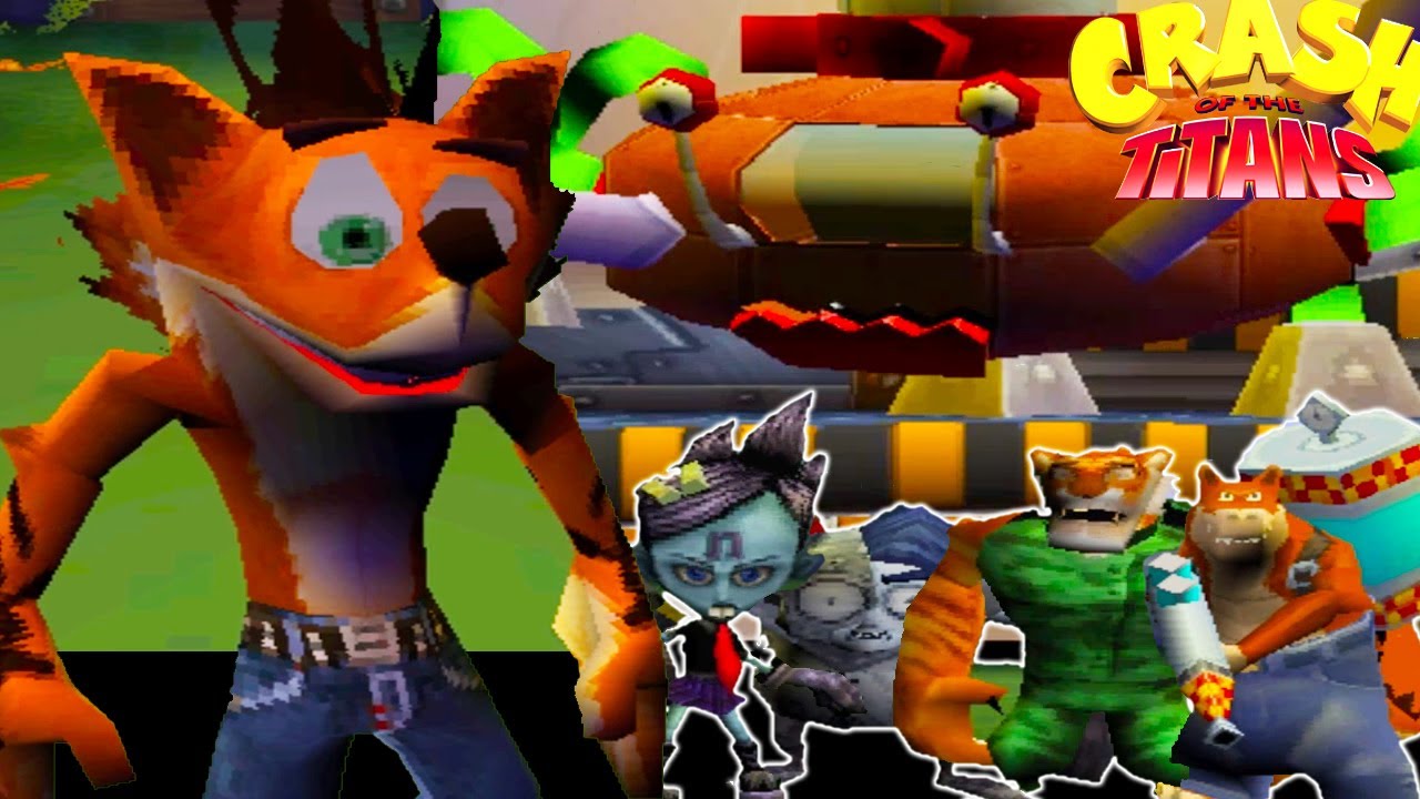 Crash of the Titans (Nintendo DS) — Все боссы