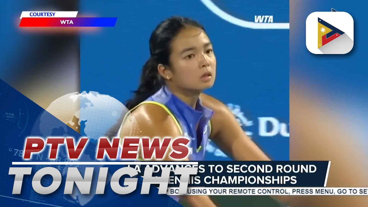 Alex Eala advances to 2nd round of Dubai Tennis Championships