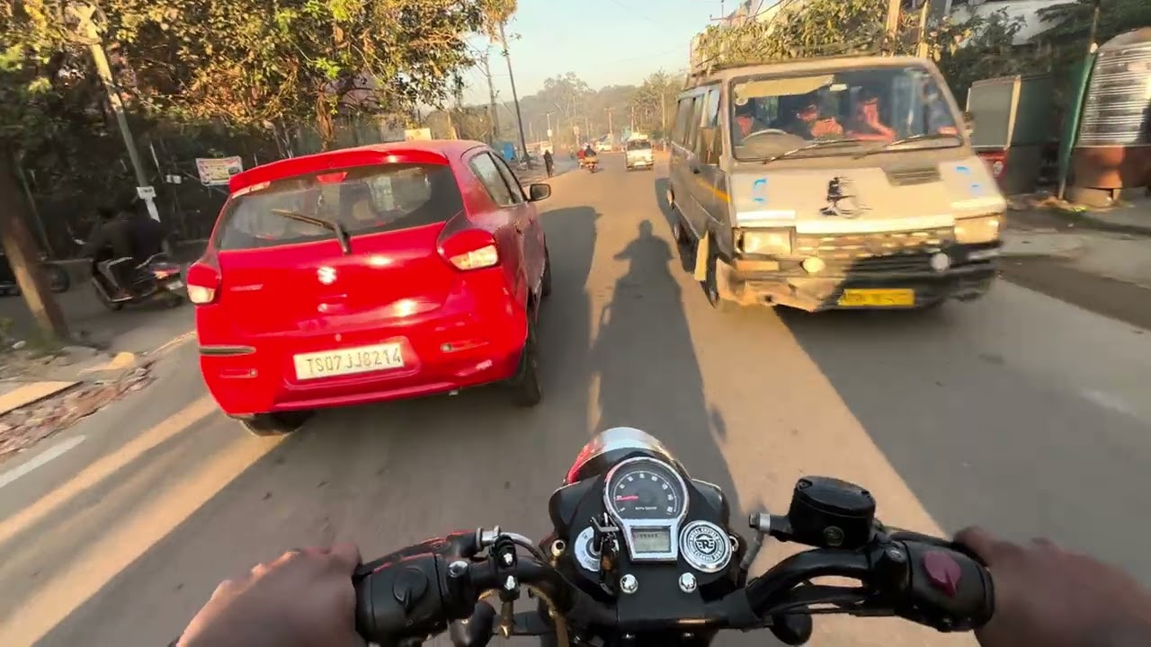 Morning Traffic in Hyderabad | City Wakes Up