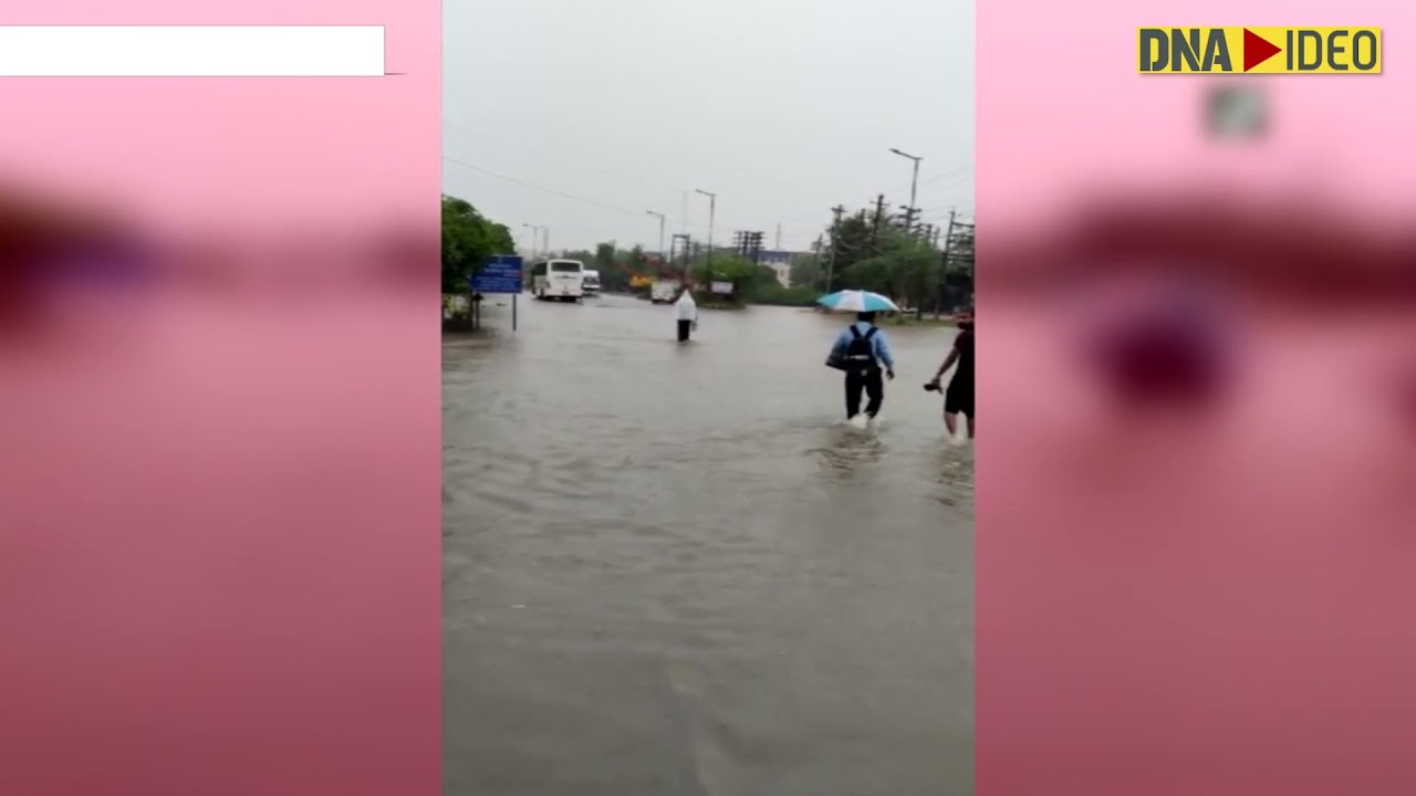Heavy showers cause water-logging in parts of Gurugam