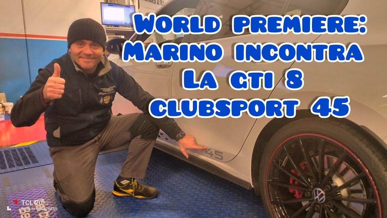 World Premiere : Marino incontra la GTI 8 Clubsport 45 -  by Carburatori Bergamo