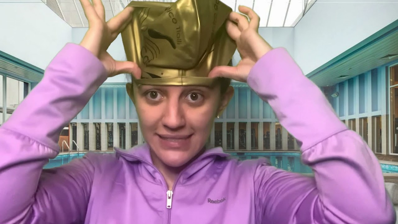 ¿Cómo ponerse el gorro de natación?