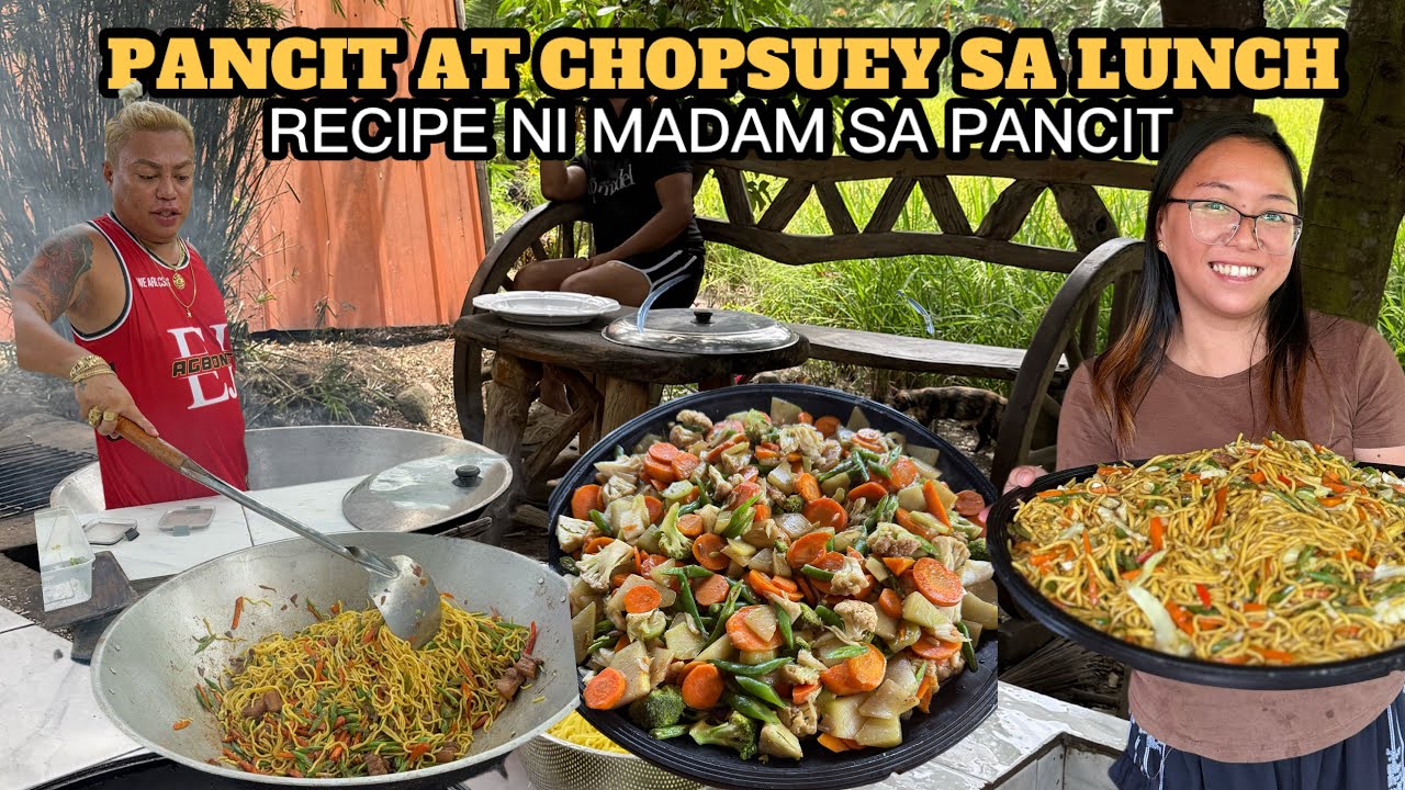 PANCIT AT CHOPSUEY  | LUNCH NGAYON SA FARM @SimplyAmory 