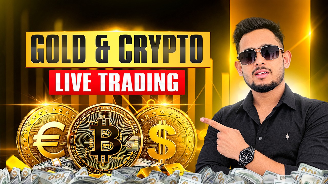 LIVE GOLD TRADING / XAUUSD LIVE / BTCUSDLIVE / ⁨@Indiabullsacademy⁩