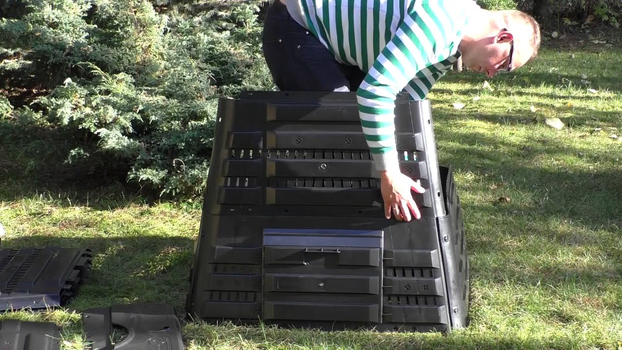 ekokompostownik TERMO 700 Czarny