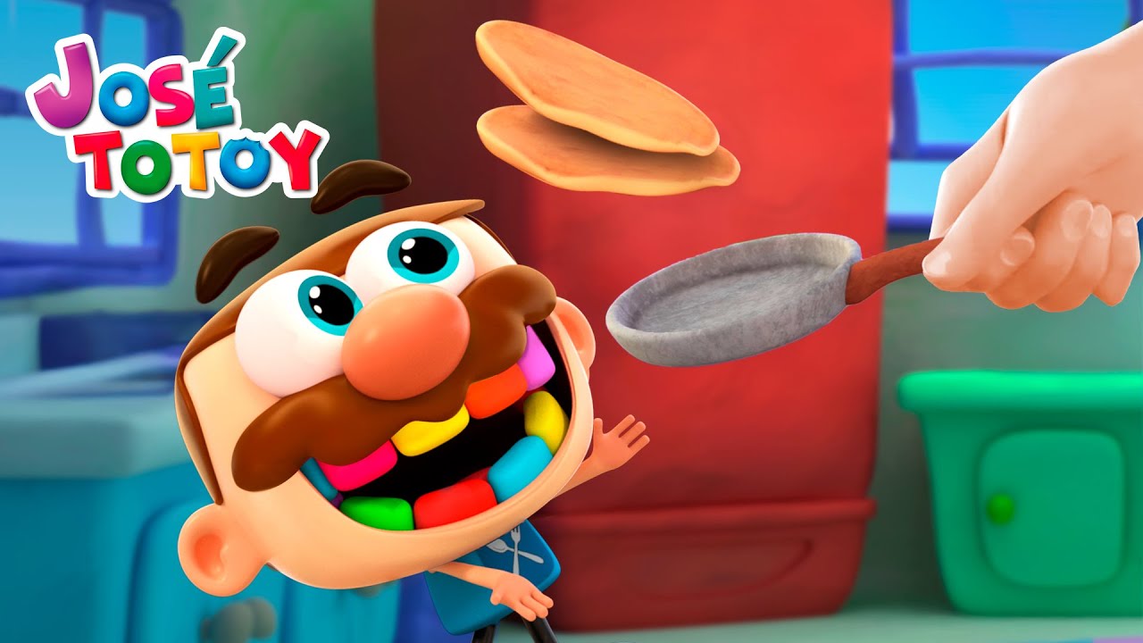 رسم كرتوني للأطفال | جوزيه توتوي وقصة الفطائر الممتعة!!!