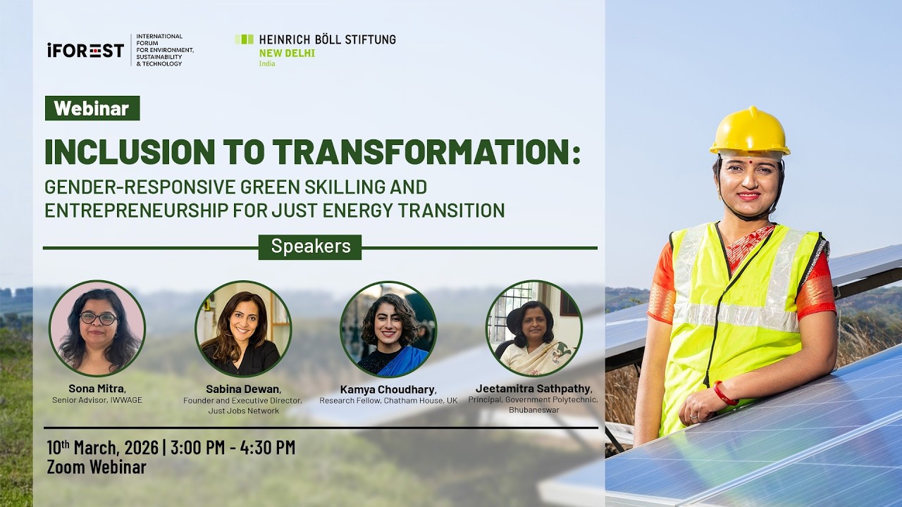 Gender-Transformative Pathways in Green Skills, Jobs and Entrepreneurship in India