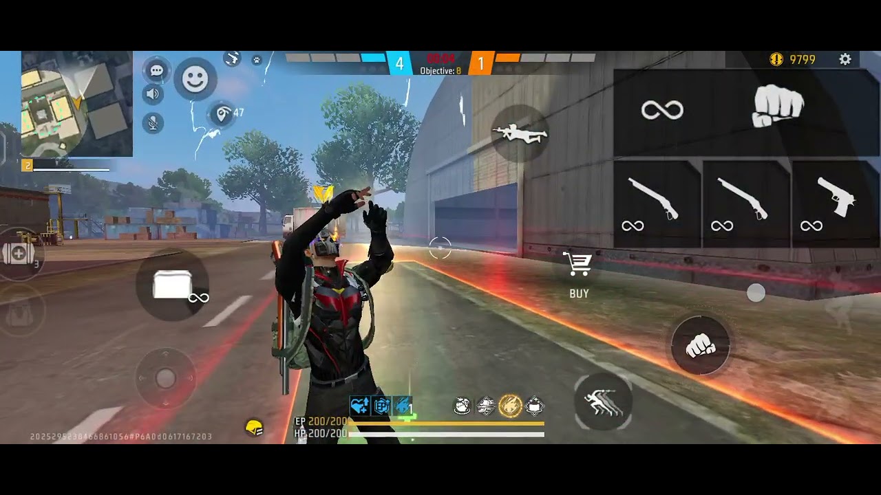 Free fire full custom match only headshot 🔥