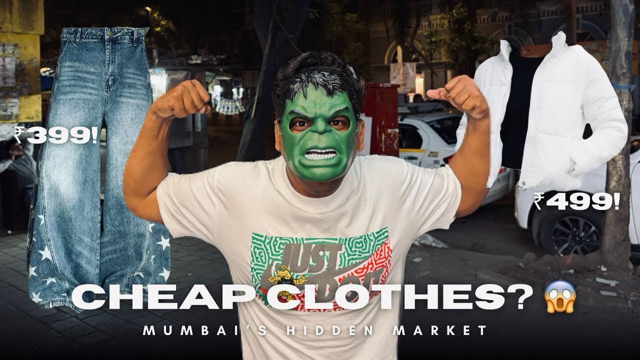 Cheapest Jeans Market In Mumbai | Fountain Market Mumbai 2026 | Reality of Mumbai Street Market |