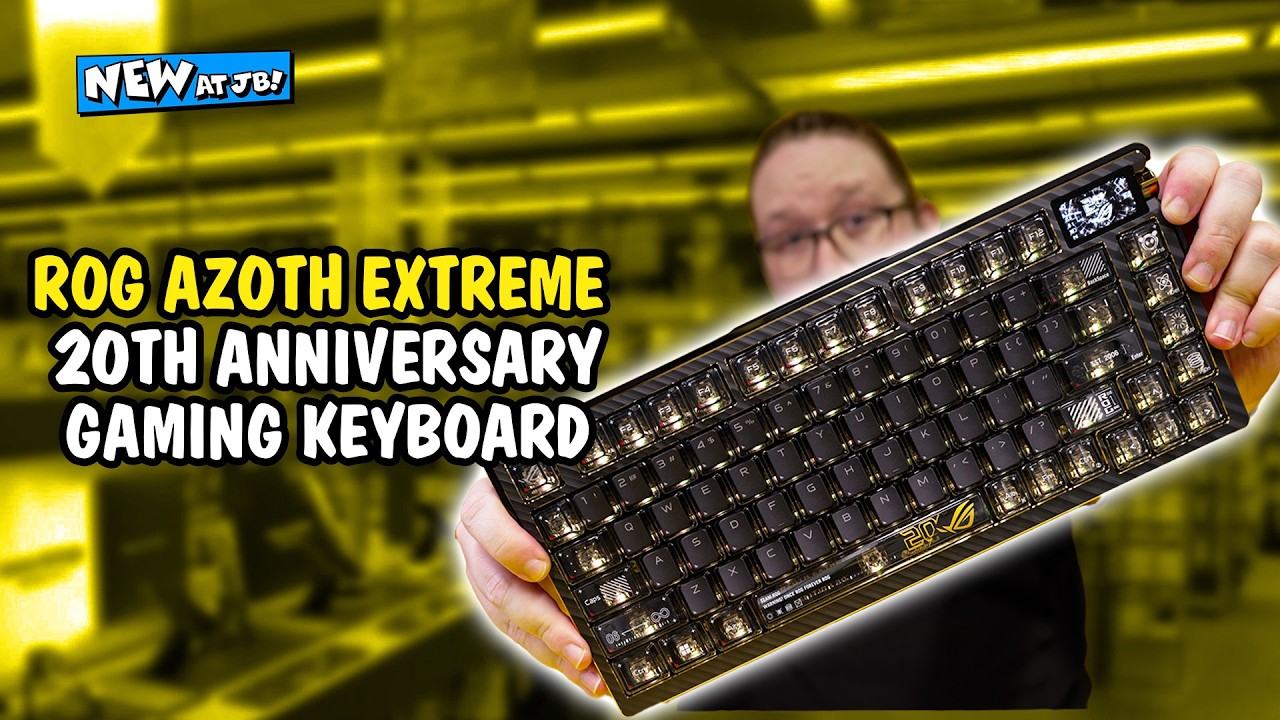 20 лет ASUS ROG в одной клавиатуре &mdash; Azoth Extreme 20th Anniversary Edition | JBHIFI