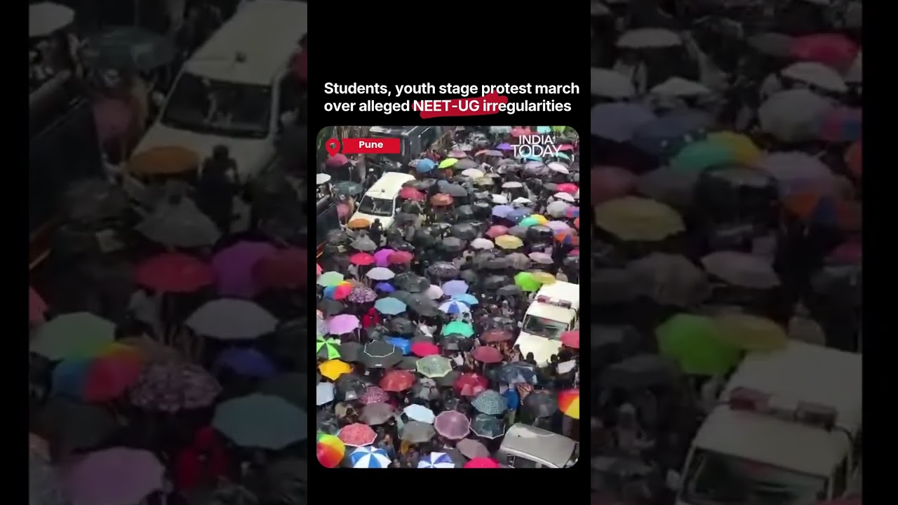 Pune Students March Over Alleged NEET-UG Paper Leak, Demand Exam Reforms and Accountability | #neet