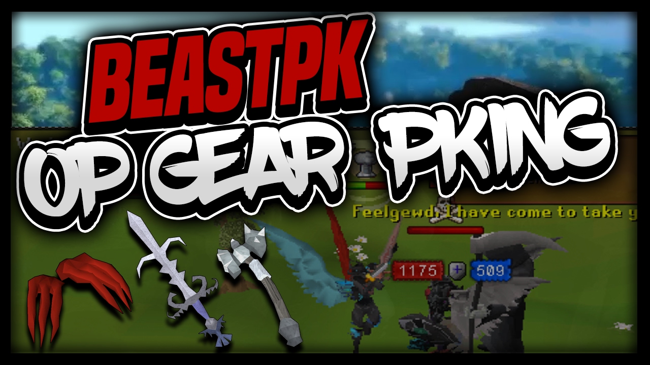 [BeastPK] PKing in Max Strength | 1 Hitting people | Loot crate opening + Huge Giveaway!