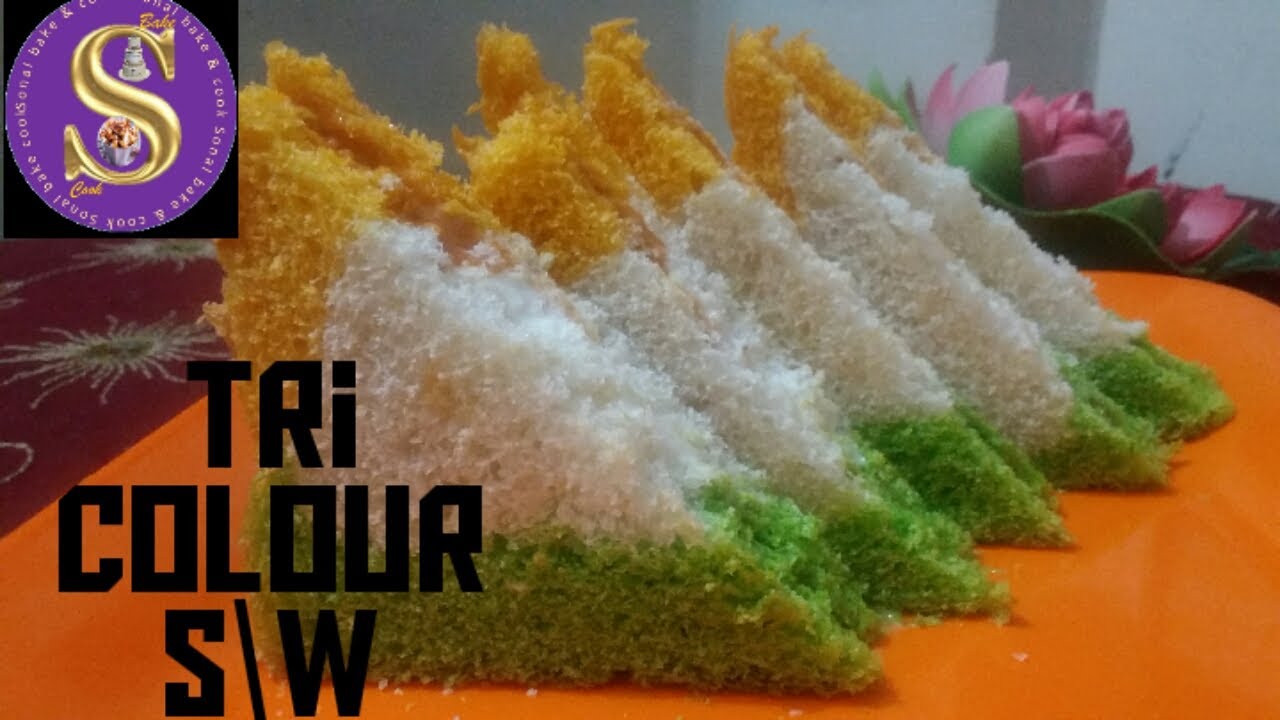 Tricolour sandwich Recipe / Bread sandwich /Tiranga Sandwich #sonalbake&cook