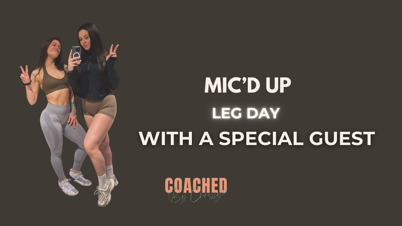Mic'd Up Leg Day with A Special Guest