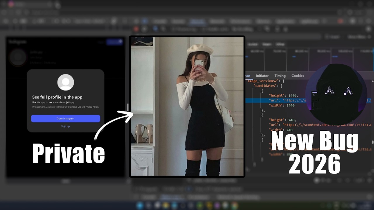 Instagram private account's post bug | Hacker can see every single post