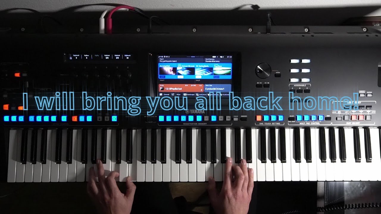 I will bring you back home! (ZION by Aaron Shust) - Improvisation