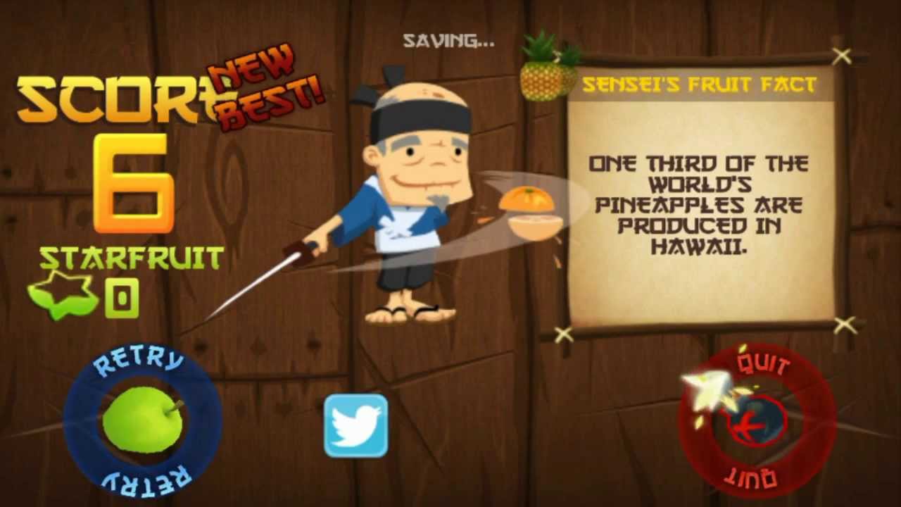 PS Vita - Fruit Ninja Gameplay
