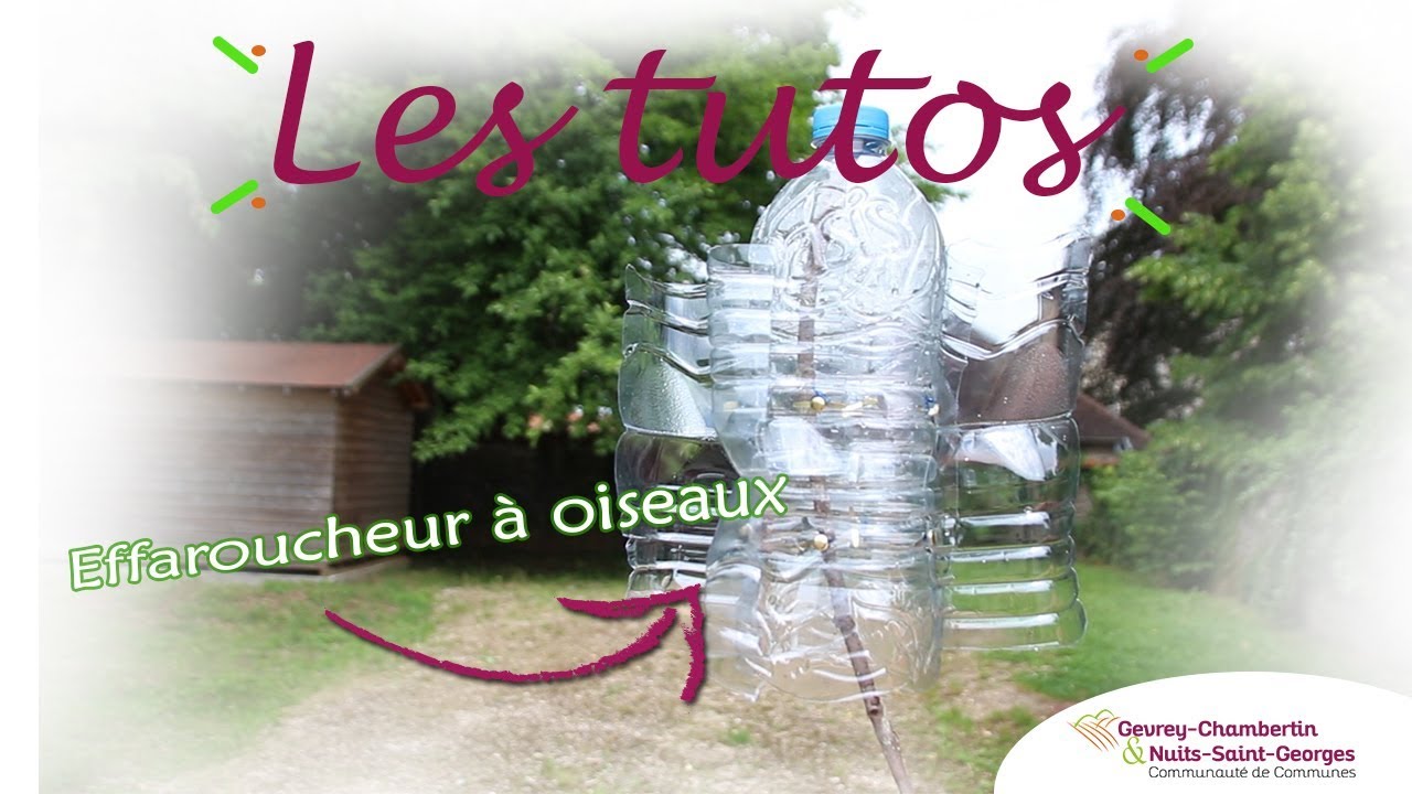 #LES TUTOS : Un effaroucheur à oiseaux zéro déchet