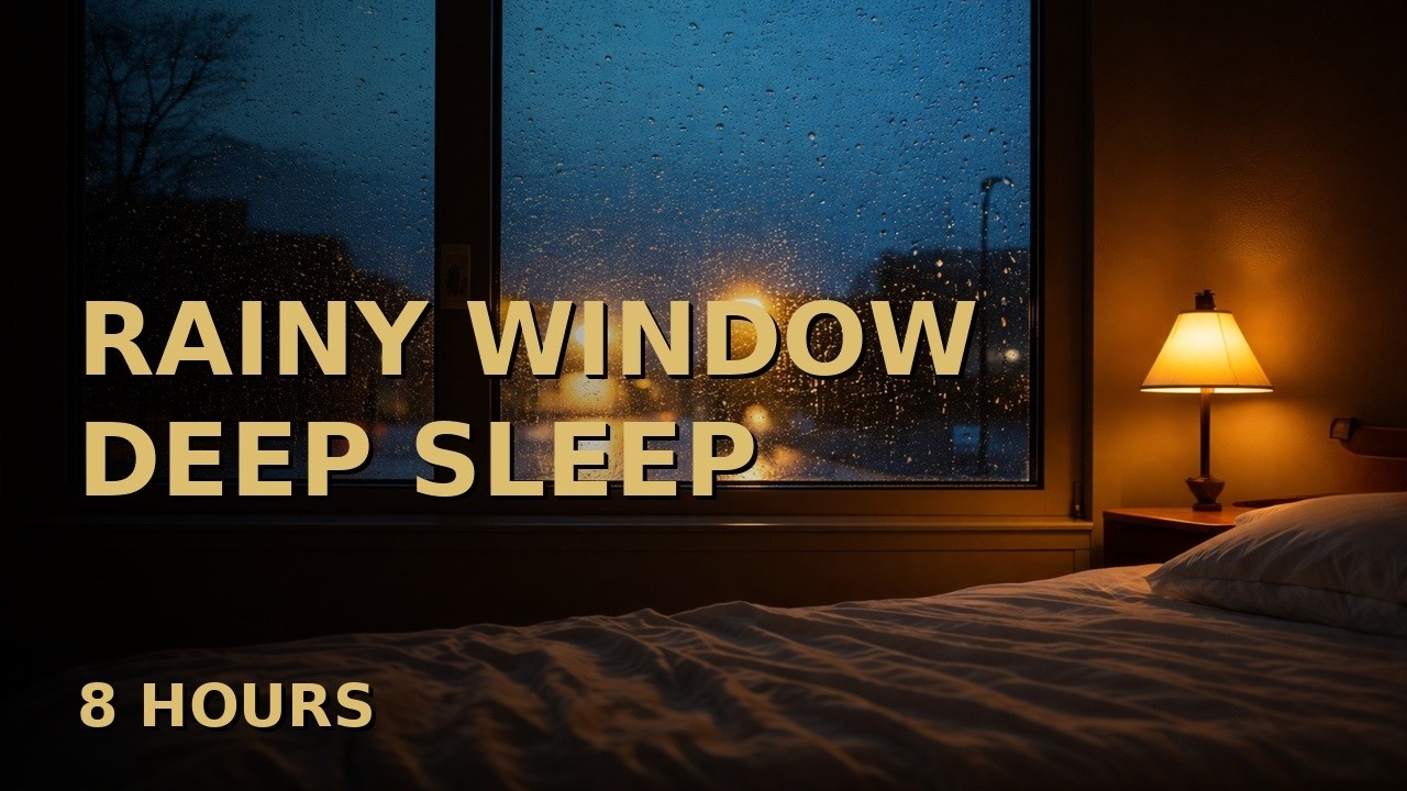 【9時間】雨の音でぐっすり眠る｜深い睡眠・不眠解消・集中用BGM｜Rain Sounds for Sleep 9 Hours