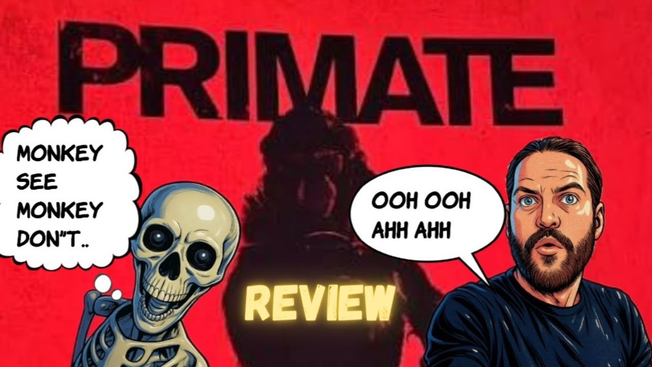 PRIMATE is no monkey business #horror #movie #moviereview #cinema #film #horrormovies #fyp #primate