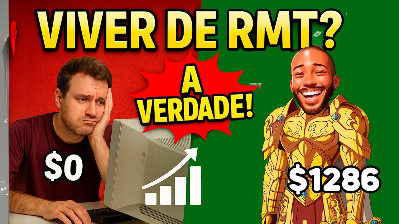 Da pra viver de RMT? A verdade revelada e os melhores jogos RMT para come&ccedil;ar hoje
