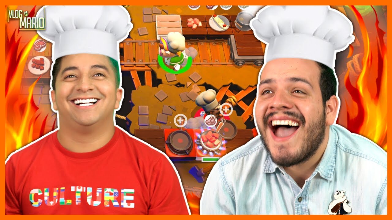 Jugando OVERCOOKED con Chris Mint. Quemamos la cocina 🔥 😂 | Mario Aguilar