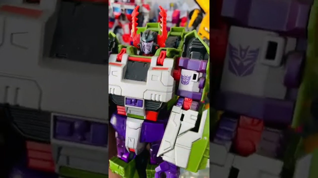 Transformers Combiner Wars Armada MEGATRON Complete Leader Tank