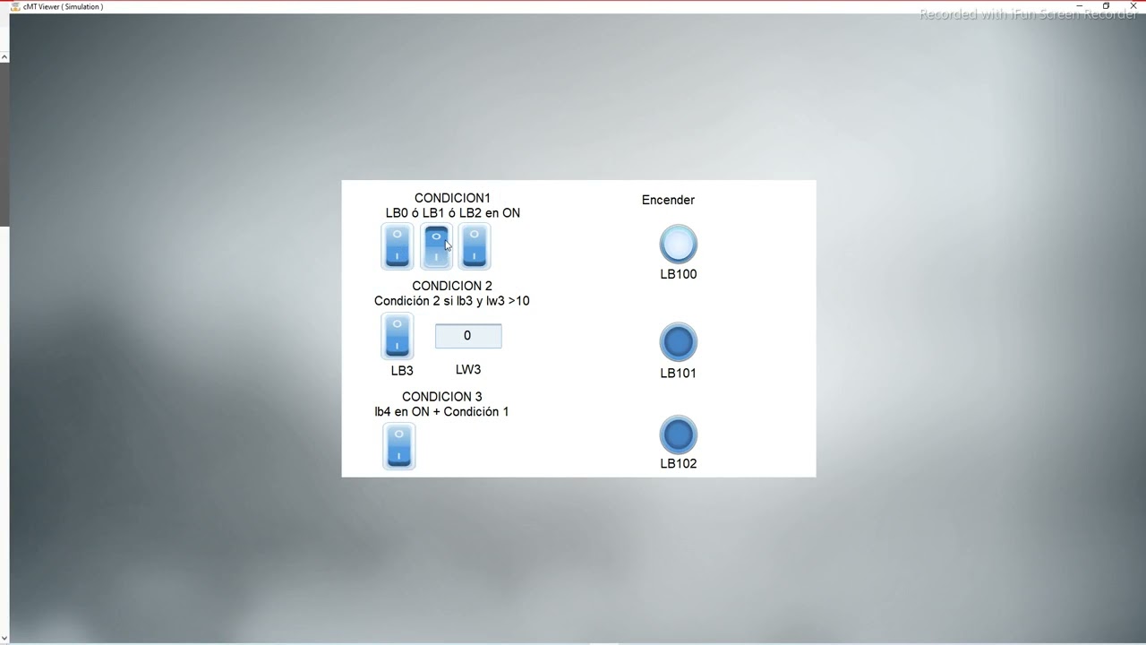 WEINTEK FUNCIÓN CONDICIÓN