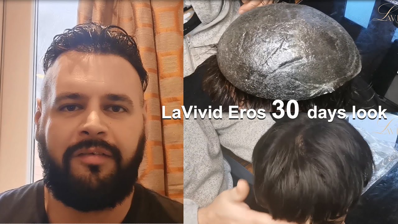Lavivid Eros Hair System 30 Days Look | LaVivid Hair