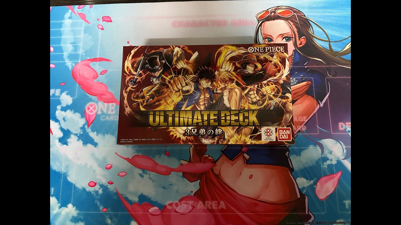 One Piece ST-13 Ultimate Deck 3 Brothers Bond Unboxing