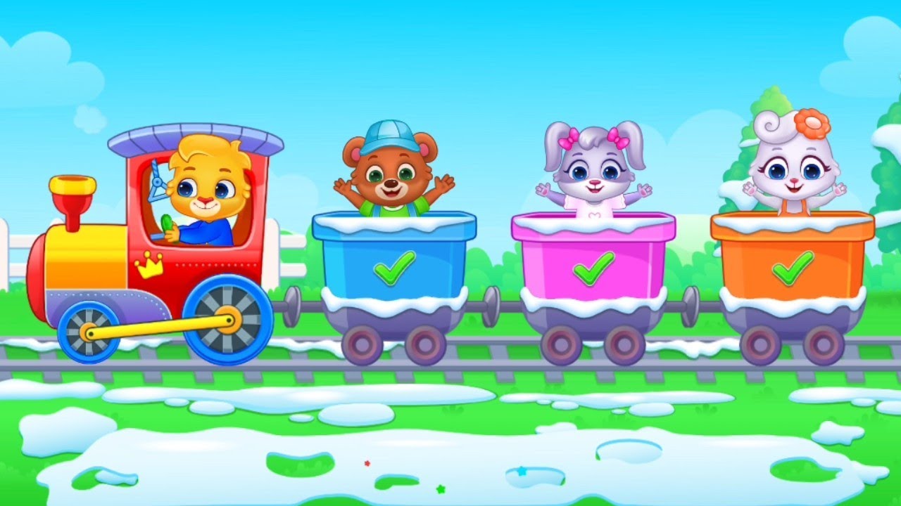 BELAJAR BERHITUNG DENGAN KERETA PENGANGKUT BARANG | GAME PELAJARAN BERHITUNG ANAK | CARA MENGHITUNG