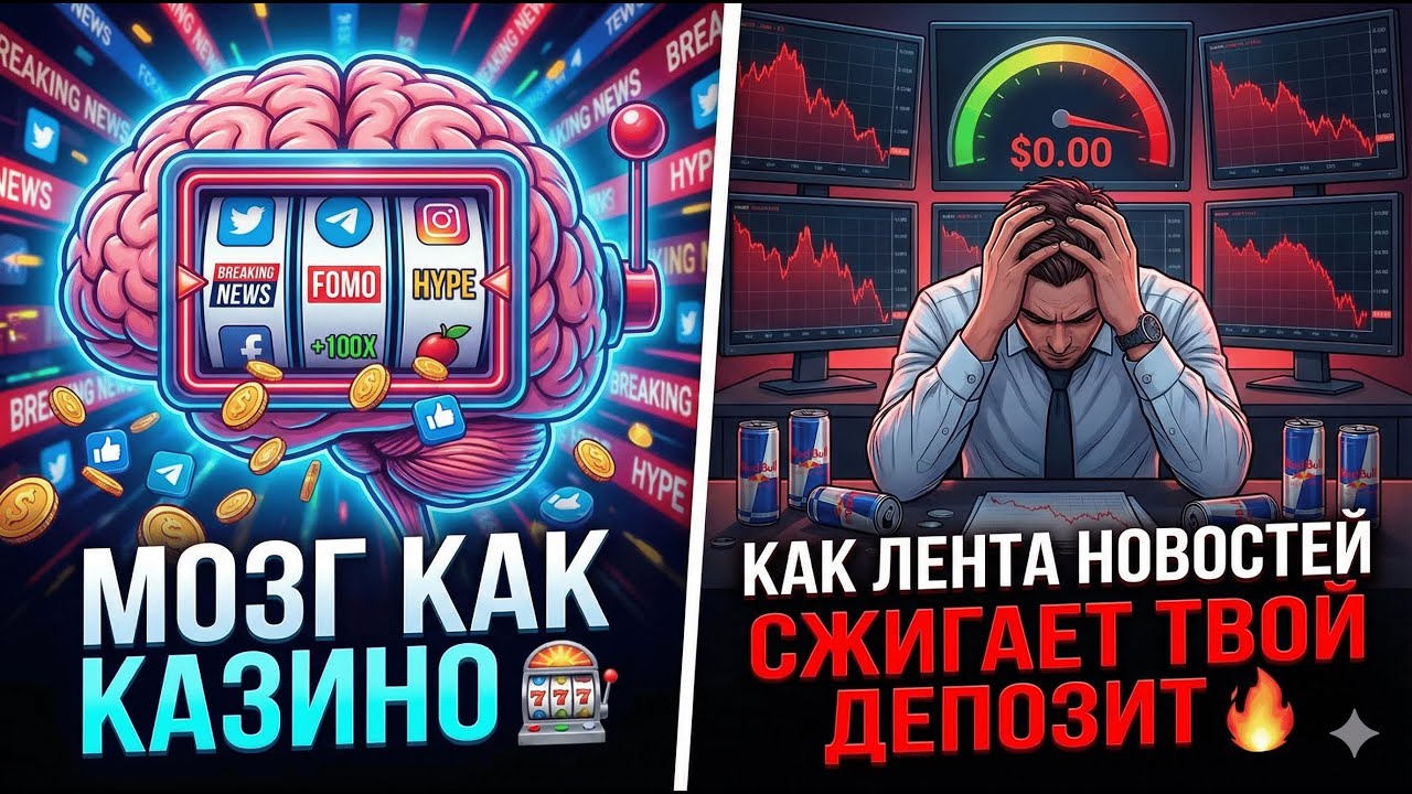 ВЫ «ПЬЯНЫ» ОТ НОВОСТЕЙ! 🍷 Как Хайп и FOMO Убивают Ваш Депозит? | Психология Трейдинга