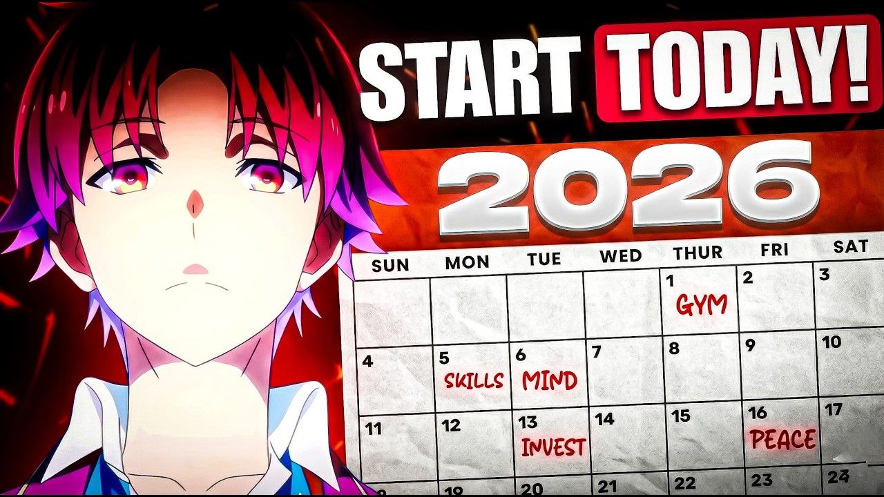 The Perfect Daily Routine for 2026 💯 (Ayanokoji's System...)