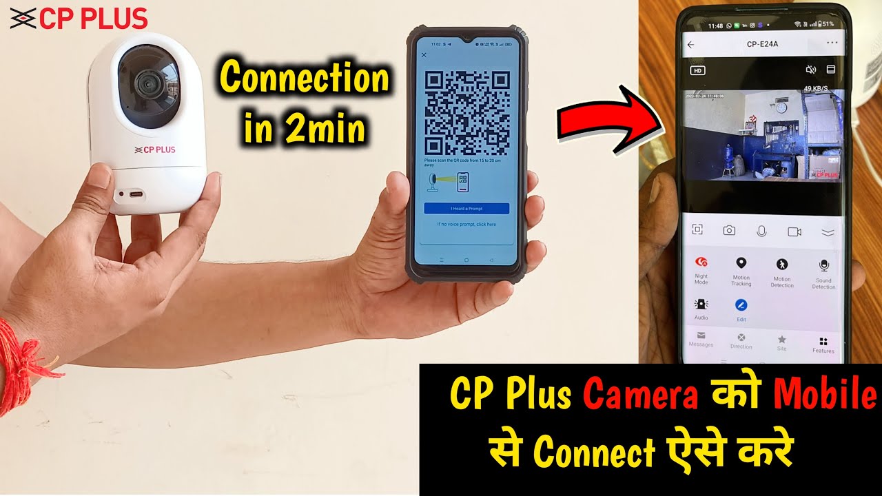 CP Plus E24A Installation | CP Plus E24A Wifi Connection Failed 💯 Solution | @Rajpoot Tech