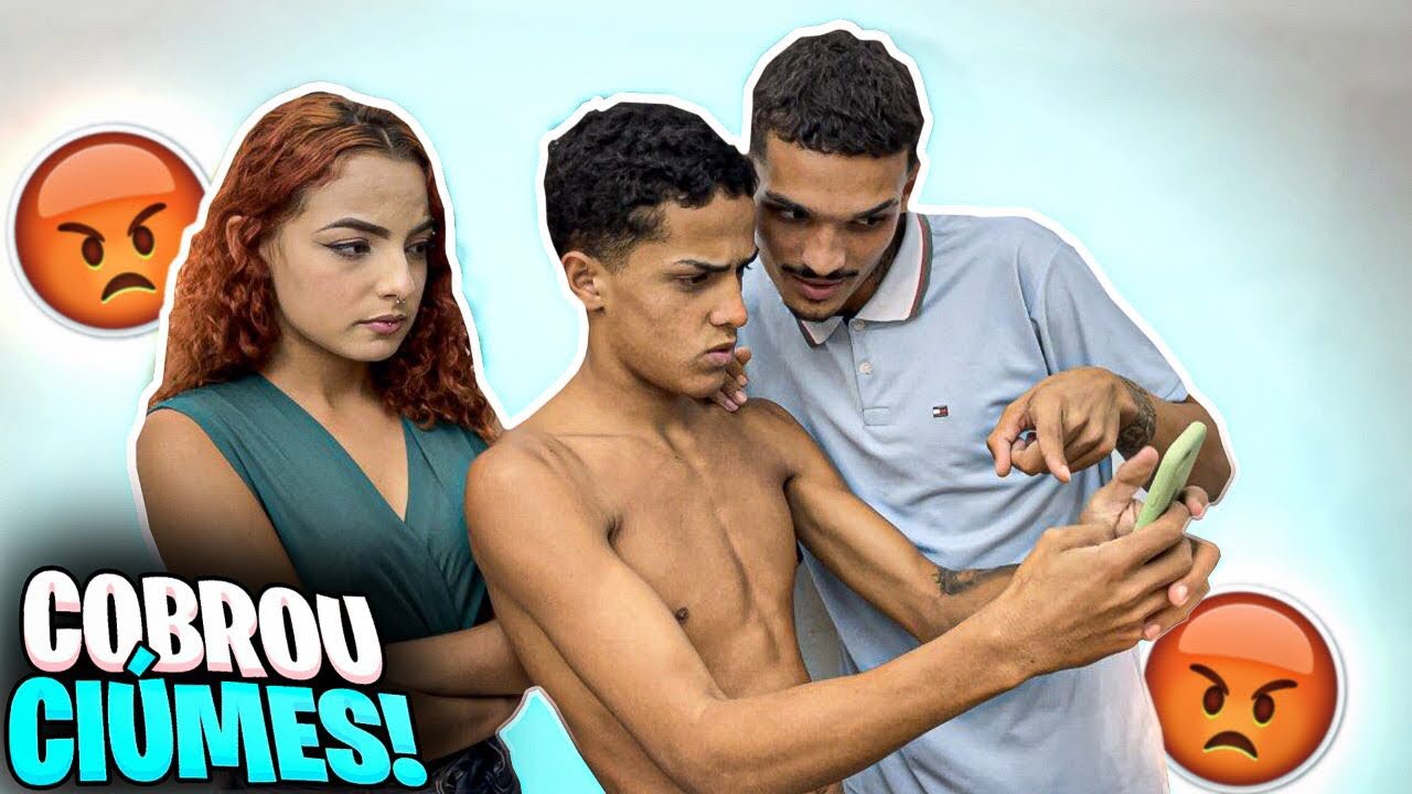RUIVA COBROU CIÚMES DO FERNANDINHO VENDO FOTO DE OUTRA MENINA