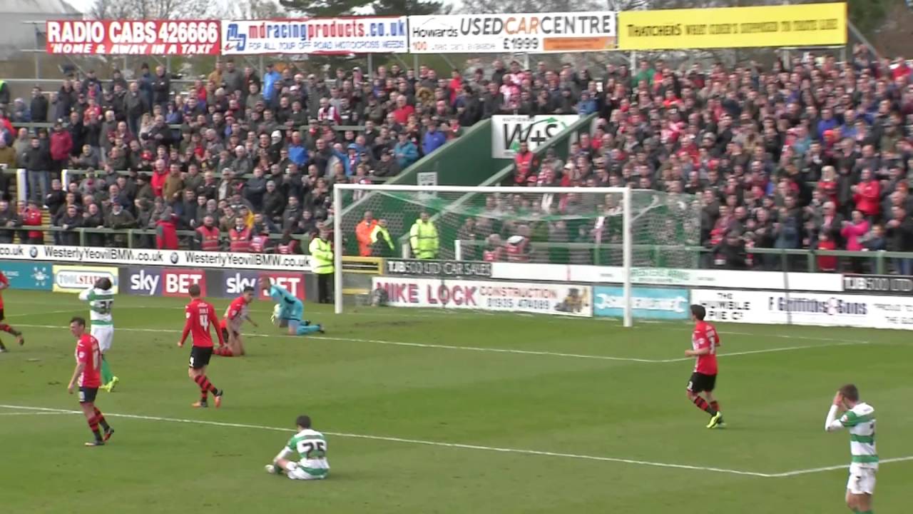 HIGHLIGHTS: YEOVIL TOWN V EXETER CITY