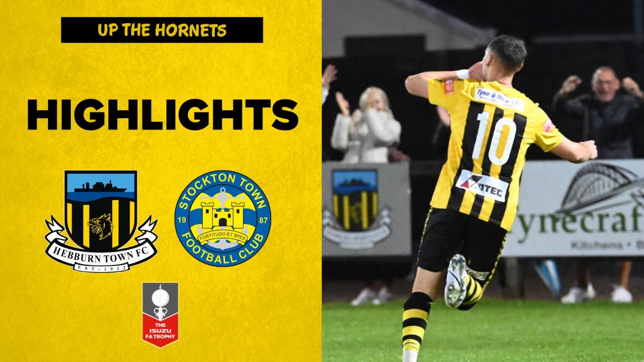 HIGHLIGHTS | Hebburn Town 3-1 Stockton Town
