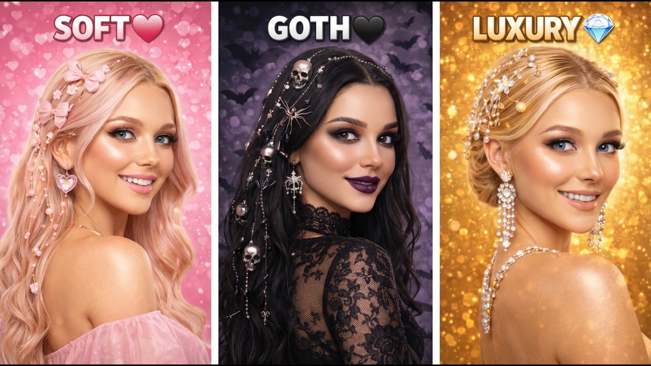 Soft vs готика vs роскошь! 💄✨ Экстремальное преображение с крутыми гаджетами!