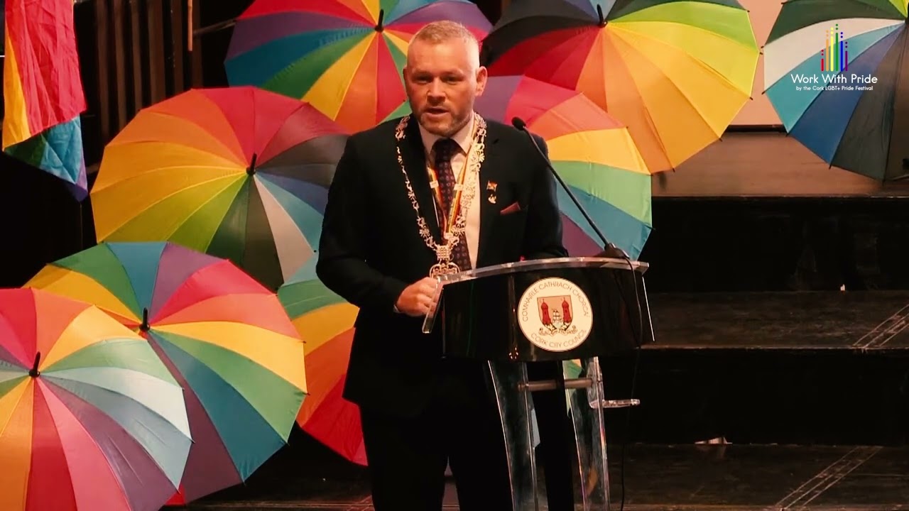 Cllr John Maher - Work With Pride Diversity and Inclusion Conference 2022