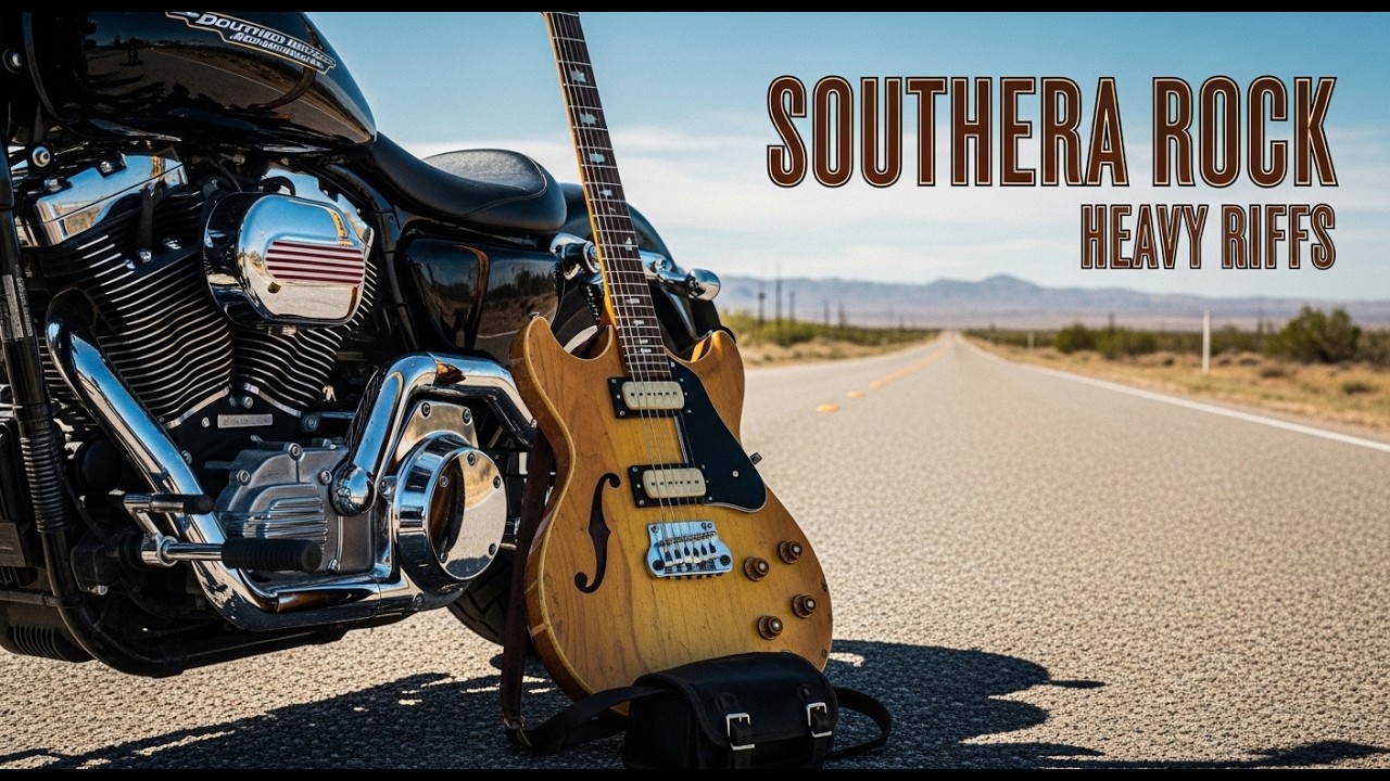 Harley, Whiskey & Southern Rock 🥃🏍️ | Raw American Rock N Roll Playlist