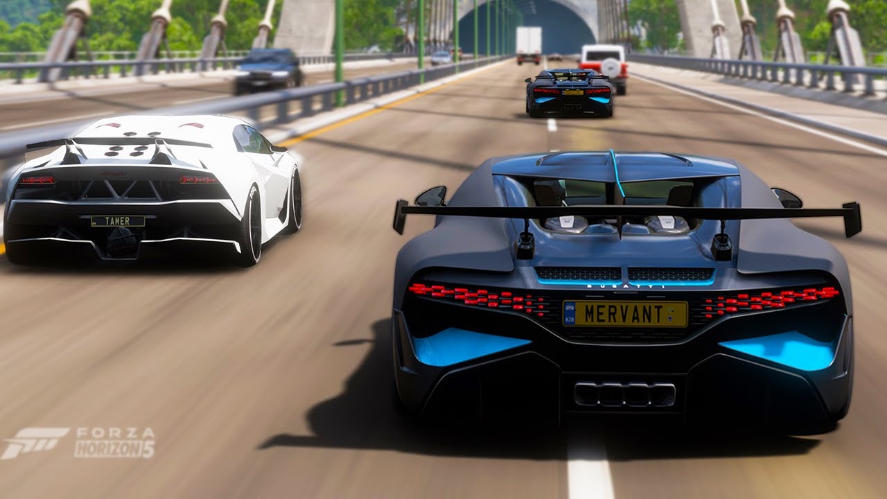 BUGATTI DIVO ile YENİLMEZ ZORLUKTA EN UZUN YARIŞ ! Forza Horizon 5 Goliath Yarışı