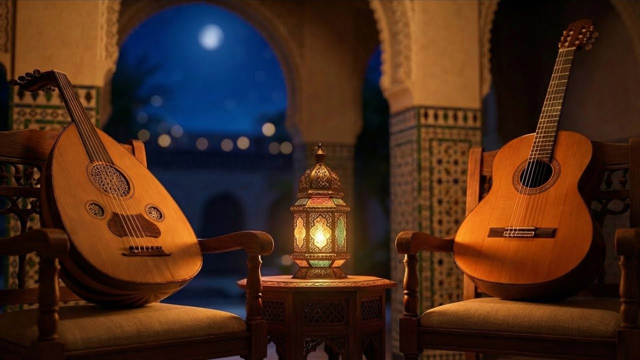 Andalusian Moonlight 🌙 | Relaxing Oud Instrumental