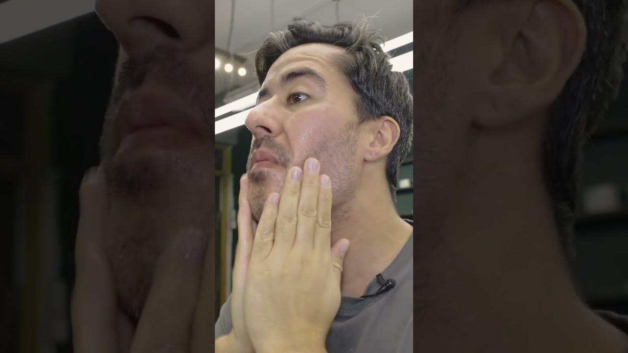 Refreshing Pre-Shave ASMR face Ointment #asmr