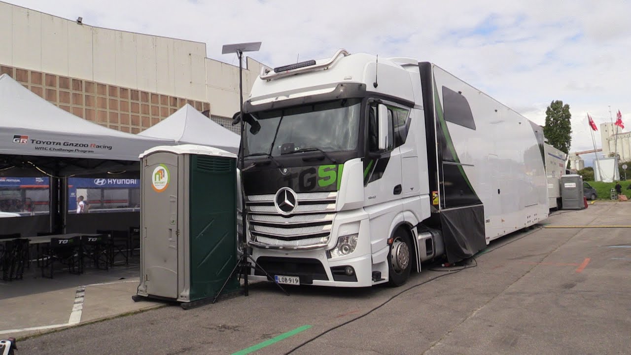 WRC Vodafone Rally de Portugal 2025 | The Trucks at Service Park!!