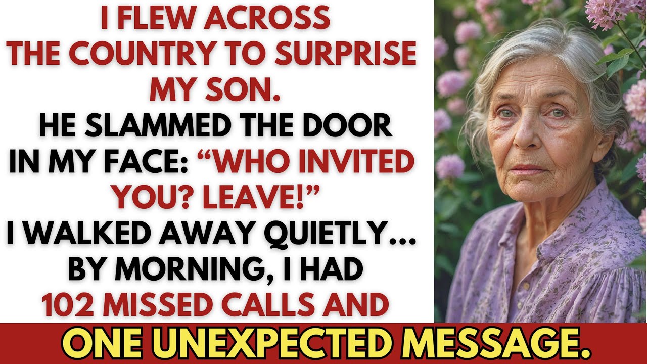 I Went to Surprise My Son—He Shouted: ‘Who Invited You? Leave!’ So I Left Without a Word…