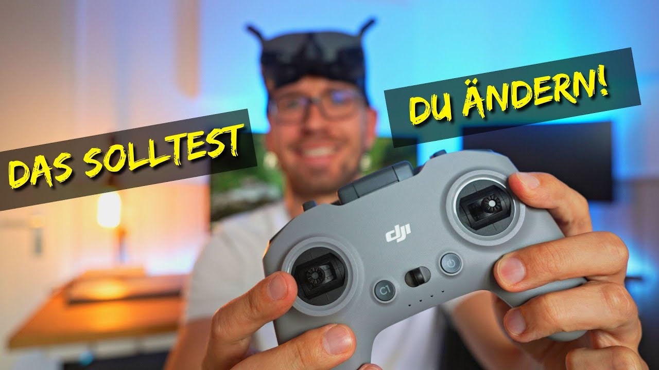 So fliegt sie BESSER! 🔥 // DJI Avata Stick Settings für manuellen Modus