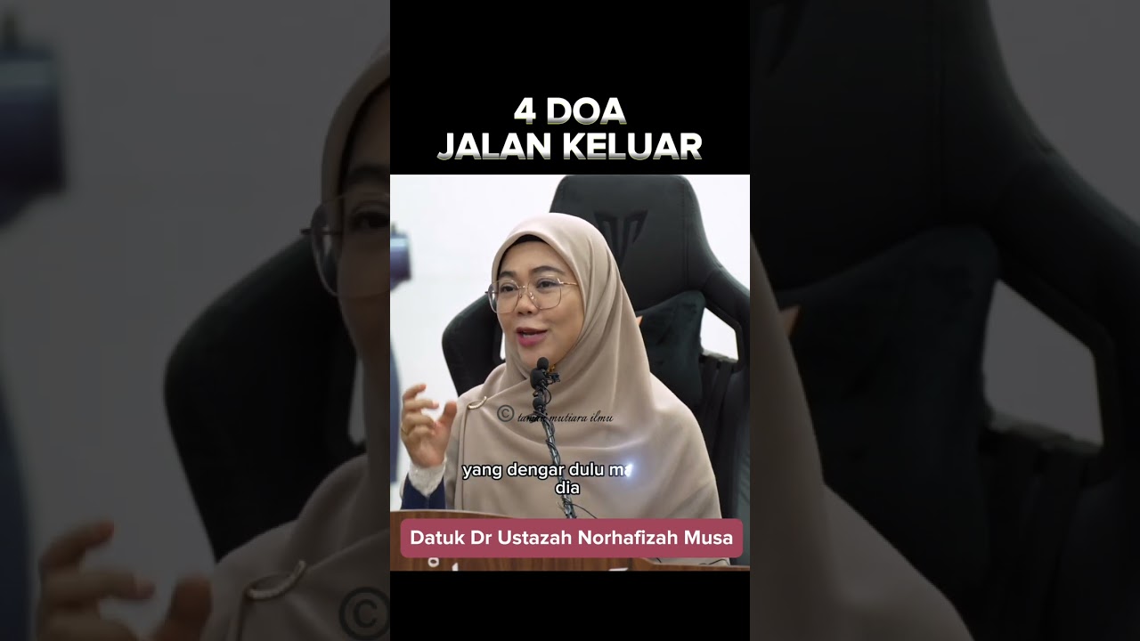 4 DOA Jalan keluar Dalam Kehidupan.